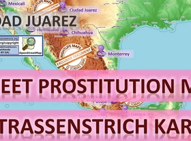 Ciudad juarez mexico sex map street prostitution map massage parlours brothels whores escort callgirls bordell freelancer streetworker prostitutes