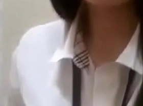 school girl uniform masturbating for boyfriend