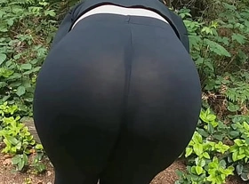 Giant ass mom set forth wedgie walk